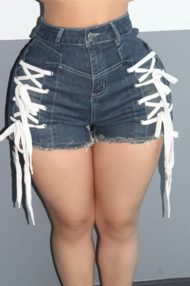“LACE ME UP” Shorts